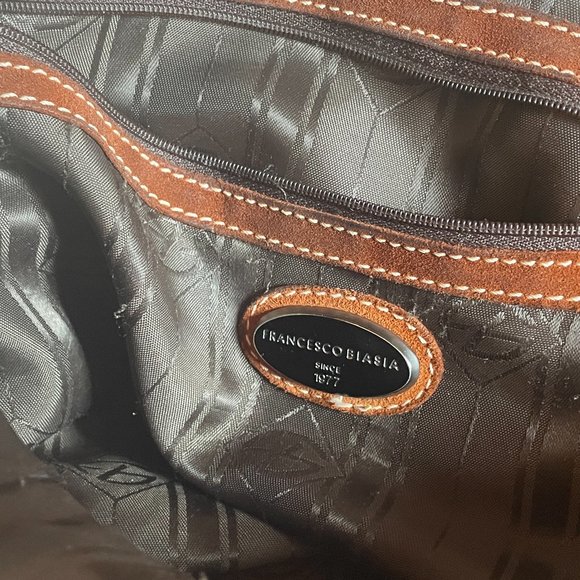 Francesco Biasia Brown Leather Hobo / Shoulder Bag - Picture 4 of 8